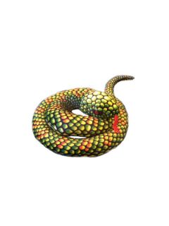 Obrázek z Had zelený plyš 105cm (80) 
